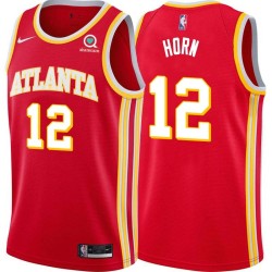 Torch_Red Ron Horn Hawks #12 Twill Basketball Jersey FREE SHIPPING