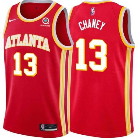 Torch_Red John Chaney Hawks #13 Twill Basketball Jersey FREE SHIPPING