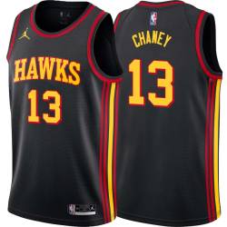 Black John Chaney Hawks #13 Twill Basketball Jersey FREE SHIPPING