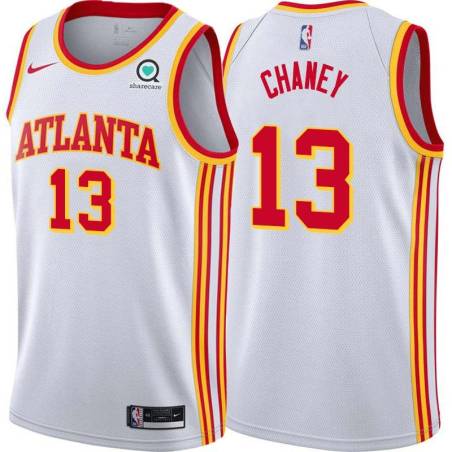 White John Chaney Hawks #13 Twill Basketball Jersey FREE SHIPPING