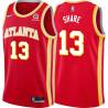 Torch_Red Chuck Share Hawks #13 Twill Basketball Jersey FREE SHIPPING