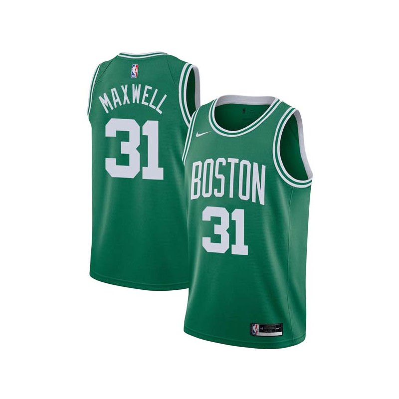 Green Cedric Maxwell Twill Basketball Jersey -Celtics #31 Maxwell Twill Jerseys, FREE SHIPPING