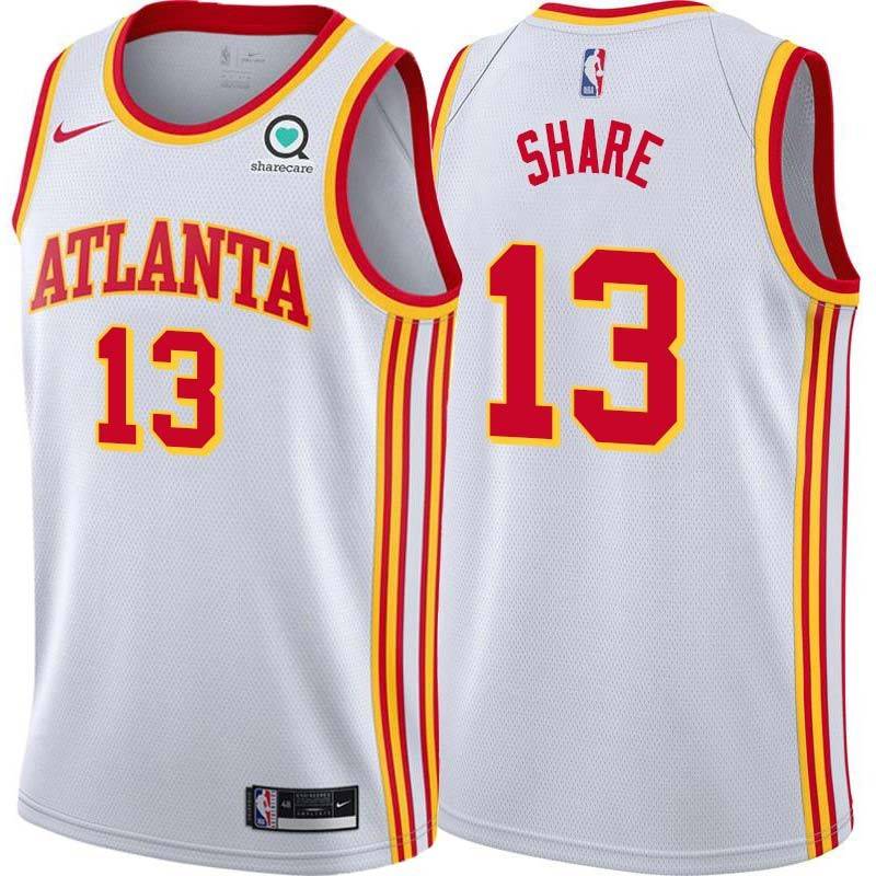 White Chuck Share Hawks #13 Twill Basketball Jersey FREE SHIPPING