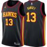 Black Cal Ramsey Hawks #13 Twill Basketball Jersey FREE SHIPPING