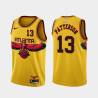 Yellow_City Lamar Patterson Hawks #13 Twill Basketball Jersey FREE SHIPPING