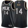 Black_City Gary Neal Hawks #14 Twill Basketball Jersey FREE SHIPPING