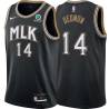 Black_City Dewayne Dedmon Hawks #14 Twill Basketball Jersey FREE SHIPPING