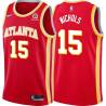 Torch_Red Jack Nichols Hawks #15 Twill Basketball Jersey FREE SHIPPING