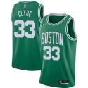 Ben Clyde Twill Basketball Jersey -Celtics #33 Clyde Twill Jerseys, FREE SHIPPING