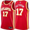 Torch_Red Worthy Patterson Hawks #17 Twill Basketball Jersey FREE SHIPPING