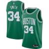 Green Doug Smith Twill Basketball Jersey -Celtics #34 Smith Twill Jerseys, FREE SHIPPING