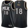 Black_City Solomon Hill Hawks #18 Twill Basketball Jersey FREE SHIPPING