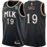 Black_City Tony Snell Hawks #19 Twill Basketball Jersey FREE SHIPPING