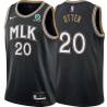 Black_City Mac Otten Hawks #20 Twill Basketball Jersey FREE SHIPPING