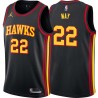 Black Don May Hawks #22 Twill Basketball Jersey FREE SHIPPING