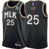 Black_City Alex Len Hawks #25 Twill Basketball Jersey FREE SHIPPING