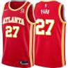 Torch_Red Med Park Hawks #27 Twill Basketball Jersey FREE SHIPPING