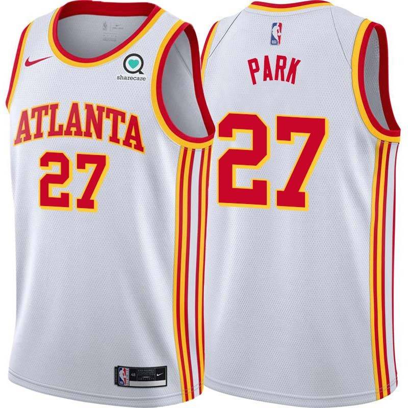 White Med Park Hawks #27 Twill Basketball Jersey FREE SHIPPING