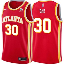 Torch_Red Don Ohl Hawks #30 Twill Basketball Jersey FREE SHIPPING