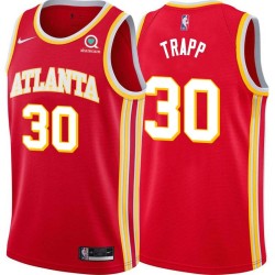 Torch_Red George Trapp Hawks #30 Twill Basketball Jersey FREE SHIPPING