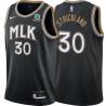 Black_City Mark Strickland Hawks #30 Twill Basketball Jersey FREE SHIPPING