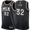 Black_City Kris Dunn Hawks #32 Twill Basketball Jersey FREE SHIPPING