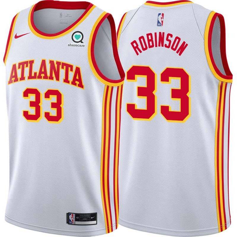 White Truck Robinson Hawks #33 Twill Basketball Jersey FREE SHIPPING