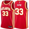 Torch_Red Adreian Payne Hawks #33 Twill Basketball Jersey FREE SHIPPING