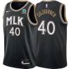 Black_City Mike Sojourner Hawks #40 Twill Basketball Jersey FREE SHIPPING