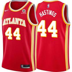 Torch_Red Scott Hastings Hawks #44 Twill Basketball Jersey FREE SHIPPING