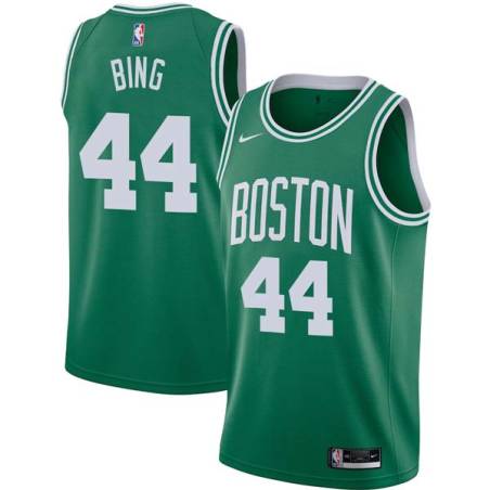 Green Dave Bing Twill Basketball Jersey -Celtics #44 Bing Twill Jerseys, FREE SHIPPING