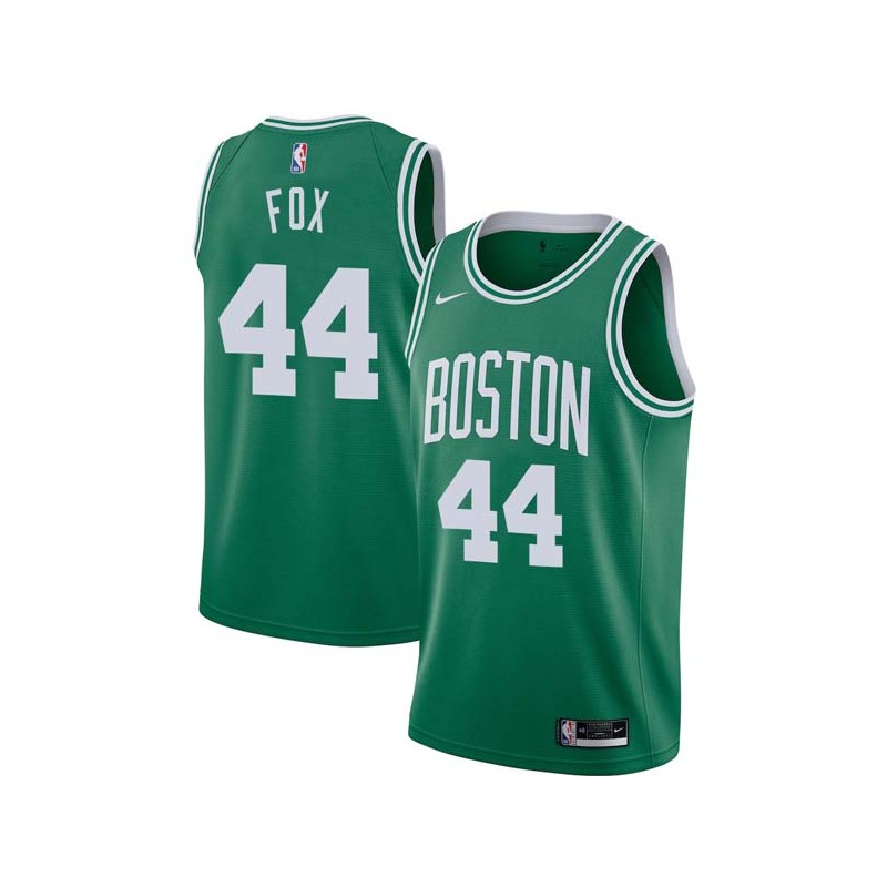 Green Rick Fox Twill Basketball Jersey -Celtics #44 Fox Twill Jerseys, FREE SHIPPING