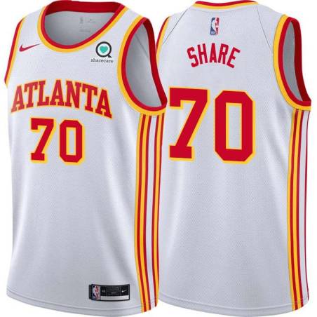 White Chuck Share Hawks #70 Twill Basketball Jersey FREE SHIPPING