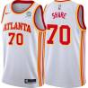 White Chuck Share Hawks #70 Twill Basketball Jersey FREE SHIPPING