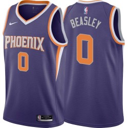 Purple Michael Beasley SUNS #0 Twill Basketball Jersey FREE SHIPPING