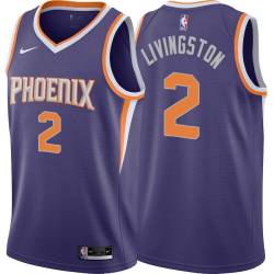 Purple Randy Livingston SUNS #2 Twill Basketball Jersey FREE SHIPPING