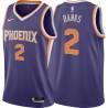 Purple Marcus Banks SUNS #2 Twill Basketball Jersey FREE SHIPPING