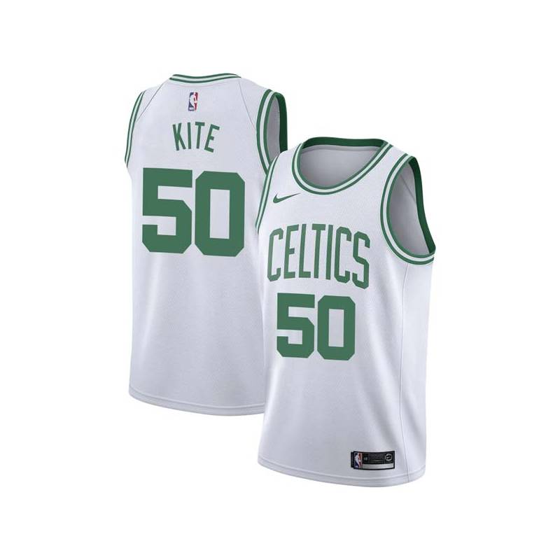 Greg Kite Twill Basketball Jersey -Celtics #50 Kite Twill Jerseys, FREE SHIPPING