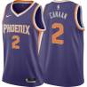 Purple Isaiah Canaan SUNS #2 Twill Basketball Jersey FREE SHIPPING