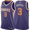 Purple Stephon Marbury SUNS #3 Twill Basketball Jersey FREE SHIPPING
