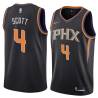 Black Dennis Scott SUNS #4 Twill Basketball Jersey FREE SHIPPING