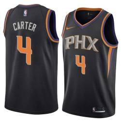 Black Jevon Carter SUNS #4 Twill Basketball Jersey FREE SHIPPING