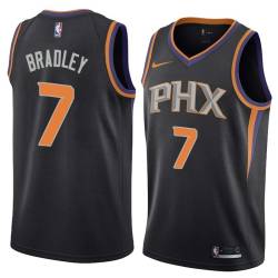 Black Dudley Bradley SUNS #7 Twill Basketball Jersey FREE SHIPPING