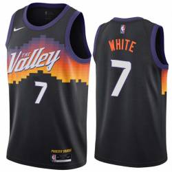 Black_City_The_Valley Rory White SUNS #7 Twill Basketball Jersey FREE SHIPPING