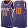 Purple Don Buse SUNS #10 Twill Basketball Jersey FREE SHIPPING