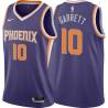 Purple Diante Garrett SUNS #10 Twill Basketball Jersey FREE SHIPPING