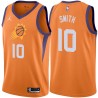 Orange Jalen Smith SUNS #10 Twill Basketball Jersey FREE SHIPPING