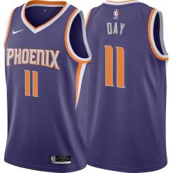 Purple Todd Day SUNS #11 Twill Basketball Jersey FREE SHIPPING