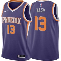 Purple Steve Nash SUNS #13 Twill Basketball Jersey FREE SHIPPING