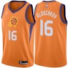 Orange Georgi Glouchkov SUNS #16 Twill Basketball Jersey FREE SHIPPING